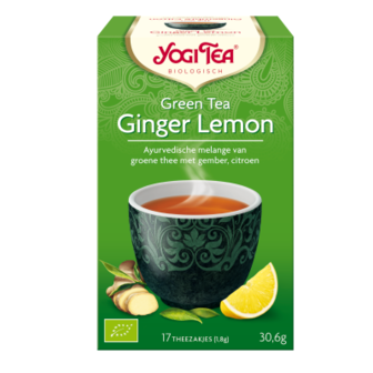 Yogi Tea Green Tea Ginger Lemon 17 zakjes (biologisch)