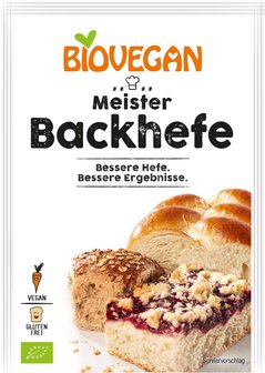 Biologische gist en vegan