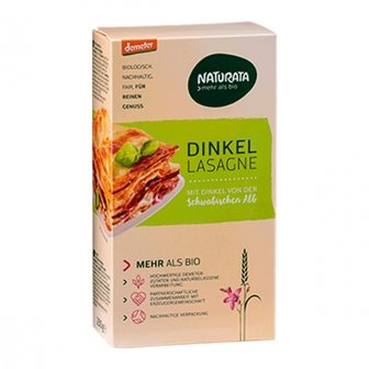 Spelt lasagnebladen