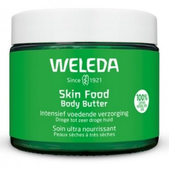 skin food body butter in glazen potje