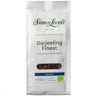 Losse Darjeeling Finest Zwarte Thee (90 gram) (biologisch)