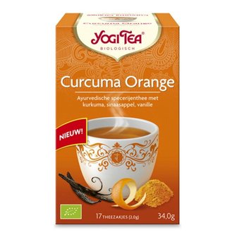 Yogi Tea Curcuma Orange (biologisch)