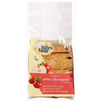 Speltstaafjes Appel Cranberry 8 x 175 gram (biologisch)