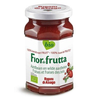 Aardbeienjam 250 gram (biologisch)