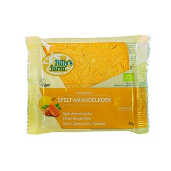 Spelt Amandelkoeken - Doos 40 x 50 gram (biologisch)