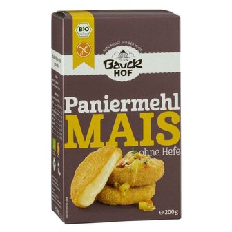 Glutenvrij mais paneermeel