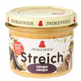 Auberginespread 180 gram (biologisch)