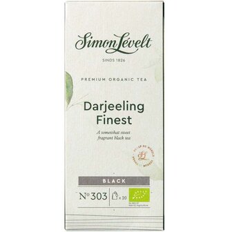 Darjeeling Finest 20 theezakjes (biologisch)