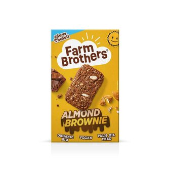 Brownie Almond Cookies (doos) 6x135 gram (biologisch)
