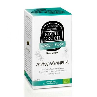 Ashwagandha 60 vcaps (Royal Green)
