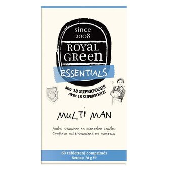 Multivitamine Man 60 tabs (Royal Green)