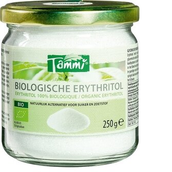 Erythritol (ongezoet) 250 gram (biologisch)