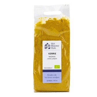 Kerrie Madras (extra pikant) 40 gram (biologisch)