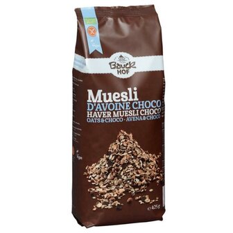 Glutenvrije Havermuesli Chocolade 425 gram (biologisch)