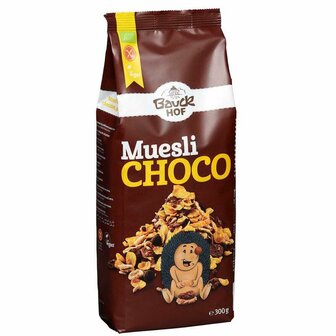 Glutenvrije Krokante Muesli Chocolade 300 gram (biologisch)