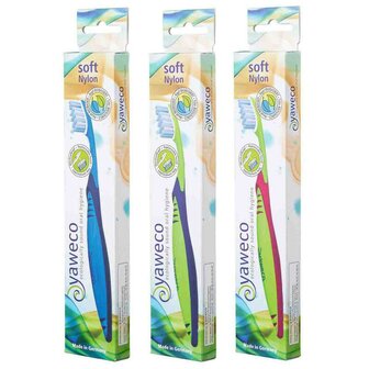 Tandenborstel met biobased borstelkop (1 stuk)
