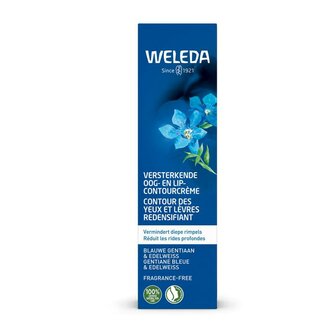 Weleda Blauwe Gentiaan Oog en Lip contourcreme 10 ml