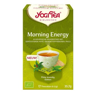 Yogi Tea Mate met cafeine Morning Energy