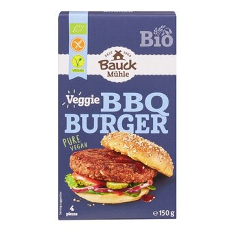 Glutenvrije Burgermix BBQ 150 gram (biologisch)