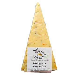 Biologische boeren kruidenkaas
