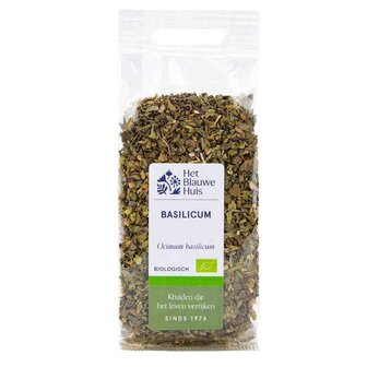 Basilicum  het blauwe huis biologisch