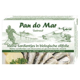 Wilde sardines in biologische olijfolie