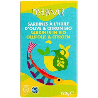 Sardines in Olijfolie met Citroen