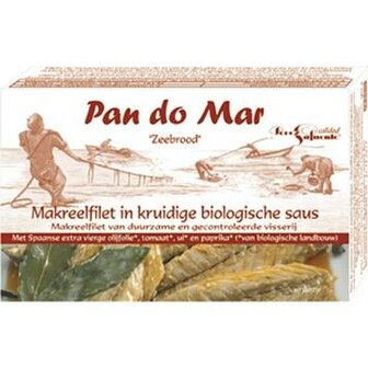 Wilde makreelfilet in kruidige saus