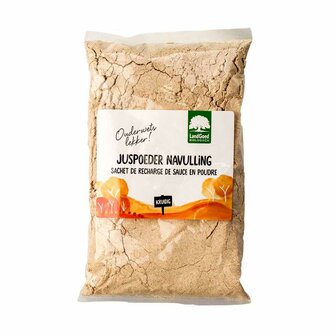 Biologisch juspoeder navulverpakking
