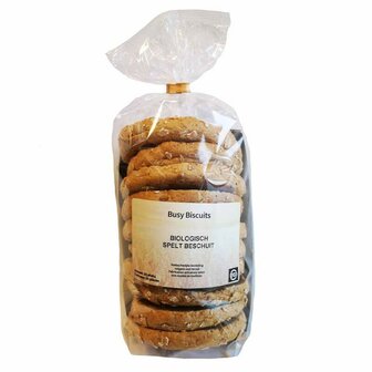 Spelt Beschuit 6 x 10 stuks (biologisch)
