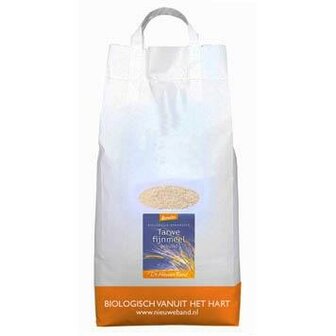 Tarwemeel Gebuild 85% 5 kilo (biologisch)