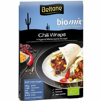 Chili wraps biologische maaltijdmix