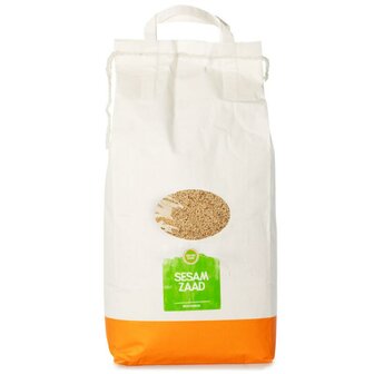 Sesamzaad  Grootverpakking 5 kilo (biologisch)