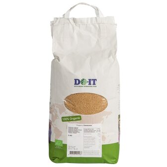 Biologische couscous van Italiaanse herkomst