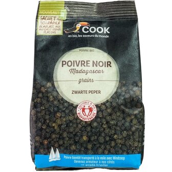 Zwarte peperkorrels 100  gram