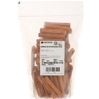 Ceylon kaneelstokjes van biologische herkomst