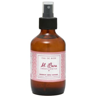 Rozenwater met damascusroos