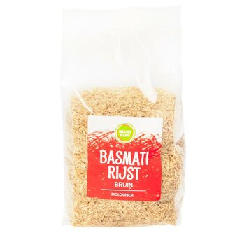 Bruine basmatirijst biologisch