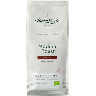 Espresso Medium Beans 500 gram (biologisch)