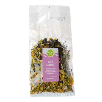 kruidenthee met zoethout, vlierbloesem, kamille, hibiscus en lavendel