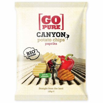 Ribbelchips paprika