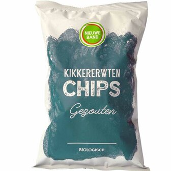 Kikkererwtenchips zout