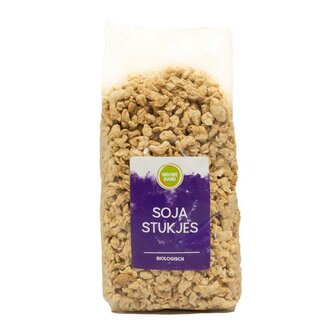 Fijne biologische sojastukjes van De Nieuwe Band