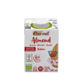 Biologische amandelmelk ongezoet