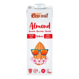 Ongezoete amandelmelk