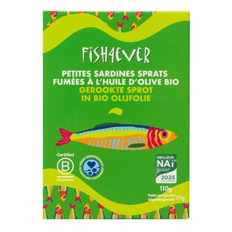 Gerookte sardines sprots in olijfolie