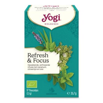 Yogi Tea Refresh and Focus