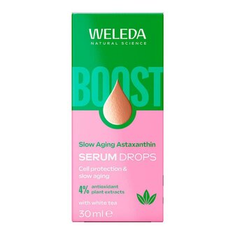 Weleda boost serum drops slow age