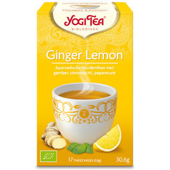 Yogi Tea Ginger Lemon (biologisch)