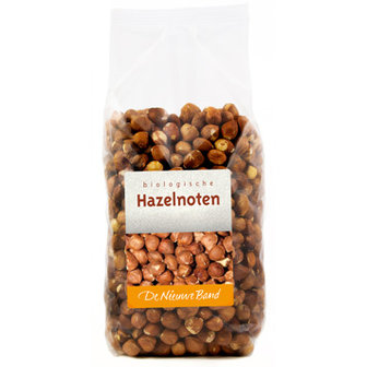 Hazelnoten Voordeelverpakking 1 kilo (biologisch)